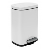 Siko Spirella pedálový odpadkový koš AKIRA matná bílá ocel 5 L 10.19835 Siko Spirella pedálový odpadkový koš AKIRA matná bílá ocel 5 L 10.19835