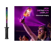 LED svetelná tyč s holografickým efektom 96×96px RGB farebná na micro SD - 7W LED svetelná tyč s holografickým efektom 96×96px RGB farebná na micro SD - 7W