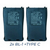 2x batéria Baofeng BL-1 Type-C 1500 mAh pre BF-888S / BF-88E od MRPL 2x batéria Baofeng BL-1 Type-C 1500 mAh pre BF-888S / BF-88E od MRPL