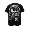 Tričko TWINS Special T-02 Unisex čierna Veľkosť: M Tričko TWINS Special T-02 Unisex čierna Veľkosť: M