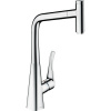 HANSGROHE Metris Select M71 páková drezová batéria s vyťažiteľným výtokom, 1jet, výška výtoku 333 mm, chróm, 14884000 HANSGROHE Metris Select M71 páková drezová batéria s vyťažiteľným výtokom, 1jet, výška výtoku 333 mm, chróm, 14884000