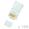 DATACOM Konektor RJ45 UTP 8p8c Cat6 drát 100ks 4130 DATACOM Konektor RJ45 UTP 8p8c Cat6 drát 100ks 4130