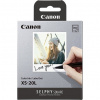 Canon XS-20L papier + ink, papier a fólia, samolepiaci, biely, 20 ks, 4119C002, termosublimačná
