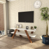 ASIR TV stolík BASIC biely orech ASIR TV stolík BASIC biely orech