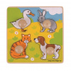 Bigjigs vkladacie puzzle Domáce zvieratká Bigjigs vkladacie puzzle Domáce zvieratká