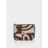 Quiksilver The Winter Pouch Aop (chocolate brown mini checker), hnedá Quiksilver The Winter Pouch Aop (chocolate brown mini checker), hnedá