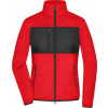 DAIBER JN 1311 / Dámska fleecová bunda - red/black L DAIBER JN 1311 / Dámska fleecová bunda - red/black L