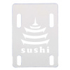 Sushi - 1/8 Pagoda Riser - Clear (1ks) - podložka pod trucky Sushi - 1/8 Pagoda Riser - Clear (1ks) - podložka pod trucky