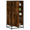 zahrada-XL Regál na topánky dymový dub 48x38x97,5 cm spracované drevo 849201 zahrada-XL Regál na topánky dymový dub 48x38x97,5 cm spracované drevo 849201