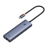 Baseus hub Ultra Joy USB 6v1 (USB-C/1xHDMI4K30Hz/3xUSB 3.0/1xPD/RJ45) šedý 6932172630713 Baseus hub Ultra Joy USB 6v1 (USB-C/1xHDMI4K30Hz/3xUSB 3.0/1xPD/RJ45) šedý 6932172630713