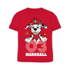 Paw Patrol - Tlapková patrola - Licencia Chlapčenské tričko - Paw Patrol 52022254, červená Farba: Červená, Veľkosť: 128 Paw Patrol - Tlapková patrola - Licencia Chlapčenské tričko - Paw Patrol 52022254, červená Farba: Červená, Veľkosť: 128