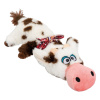 Kravička ležící, 30 cm, plyšová hračka pro psy, HIPHOP DOG, strakatá Kravička ležící, 30 cm, plyšová hračka pro psy, HIPHOP DOG, strakatá