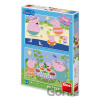 Dino Peppa Pig Na dovolenke 2x48 dielov Dino Peppa Pig Na dovolenke 2x48 dielov