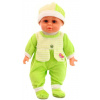 Bábätko so zvukom zelené 30cm Bábätko so zvukom zelené 30cm