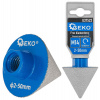 Brúsny diamantový kužeľový kotúč 2-50 mm, upnutie závit M14, GEKO Brúsny diamantový kužeľový kotúč 2-50 mm, upnutie závit M14, GEKO