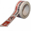 Biela výstražná baliaca páska PP 48 mm x 135 m 1 ks Biela výstražná baliaca páska PP 48 mm x 135 m 1 ks