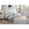 Nábytek PEGAS s.r.o. Postel ROMA - 160x200, Dřevěná, Bílá eko kůže Nábytek PEGAS s.r.o. Postel ROMA - 160x200, Dřevěná, Bílá eko kůže