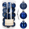 Vianočné ozdoby - Vianočný stromček Baubles nonast -nasty Blue 20 ks. (Vianočné ozdoby - Vianočný stromček Baubles nonast -nasty Blue 20 ks.) Vianočné ozdoby - Vianočný stromček Baubles nonast -nasty Blue 20 ks. (Vianočné ozdoby - Vianočný stromček Baubles nonast -nasty Blue 20 ks.)