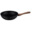 BERLINGERHAUS Panvica WOK s mramorovým povrchom 28 cm EBONY Line Rosewood BERLINGERHAUS Panvica WOK s mramorovým povrchom 28 cm EBONY Line Rosewood