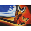 Olejový obrázok krajiny s motýľmi - Salvador Dali (Olejový obrázok krajiny s motýľmi - Salvador Dali) Olejový obrázok krajiny s motýľmi - Salvador Dali (Olejový obrázok krajiny s motýľmi - Salvador Dali)