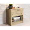 Nočný stolík s 1 zásuvkou Pepe, dub artisan Nočný stolík s 1 zásuvkou Pepe, dub artisan