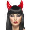 Čelenka - ROHY DIABLICE - LATEX - červené, lesklé Čelenka - ROHY DIABLICE - LATEX - červené, lesklé