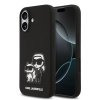 Karl Lagerfeld Liquid Silicone K&CH Sketch MagSafe zadný kryt pre iPhone 17 Black Karl Lagerfeld Liquid Silicone K&CH Sketch MagSafe zadný kryt pre iPhone 17 Black