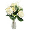 Pivonky & Doplnky veľká kytica 48cm umelá krémová Pivonky & Doplnky veľká kytica 48cm umelá krémová