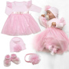 Luxusná 4D slávnostná sada pre bábätko Girl - ružová Baby Nellys Luxusná 4D slávnostná sada pre bábätko Girl - ružová Baby Nellys