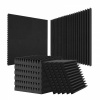 Akustické penové panely 50 Pack 12 x 12 x 2 palce pre steny a strop štúdia Akustické penové panely 50 Pack 12 x 12 x 2 palce pre steny a strop štúdia