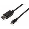 PremiumCord Mini DisplayPort - DisplayPort 1.2 přípojný kabel M/M 2m PremiumCord Mini DisplayPort - DisplayPort 1.2 přípojný kabel M/M 2m