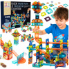 Magnetické kocky Peppyfun Guličková Dráha 110 Magnetické kocky Peppyfun Guličková Dráha 110