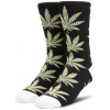 ponožky HUF PLANTLIFE MELANGE LEAVES SOCKS Black universal ponožky HUF PLANTLIFE MELANGE LEAVES SOCKS Black universal
