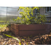 Vyvýšený záhon 6- dílný, plast, 132x25cm Vyvýšený záhon 6- dílný, plast, 132x25cm