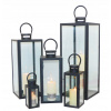 Svietník, lampáš - LANTERNS LANTERNS CANDLESTICKS 5 kusov čierna oceľ Svietník, lampáš - LANTERNS LANTERNS CANDLESTICKS 5 kusov čierna oceľ