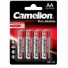 CAMELION Batérie alkalické PLUS AA 4ks LR06 11000406 CAMELION Batérie alkalické PLUS AA 4ks LR06 11000406