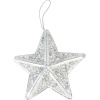 Dekorácia MagicHome Vianoce, hviezda, 14x14x3 cm Dekorácia MagicHome Vianoce, hviezda, 14x14x3 cm
