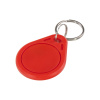 Čipový přívěšek RFID pro přístupové a zabezpečovací systémy 13,56MHz, červený Čipový přívěšek RFID pro přístupové a zabezpečovací systémy 13,56MHz, červený