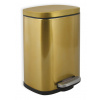 Siko Spirella pedálový odpadkový koš AKIRA lesklá zlatá ocel 5 L 10.21231 Siko Spirella pedálový odpadkový koš AKIRA lesklá zlatá ocel 5 L 10.21231