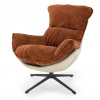 HALMAR Relaxačné kreslo LOBSTER, cynamonowy haga 44 HALMAR Relaxačné kreslo LOBSTER, cynamonowy haga 44