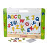 Drevená magnetická tabuľa Hanging Magnetic Board Eichhorn 26 písmeniek s kriedami a fixkou Drevená magnetická tabuľa Hanging Magnetic Board Eichhorn 26 písmeniek s kriedami a fixkou