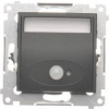Kontakt-Simon Simon 54 LED svítidlo s pohybovým senzorem 230 V AC 1,4 W teplá bílá 3100K matná černá DOSC.01/49 Kontakt-Simon Simon 54 LED svítidlo s pohybovým senzorem 230 V AC 1,4 W teplá bílá 3100K matná černá DOSC.01/49