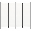 zahrada-XL 4-panelový paraván biely 200x180 cm 320719 zahrada-XL 4-panelový paraván biely 200x180 cm 320719