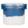 SISTEMA To Go Raňajky 0,53 l modrý - plastová nádoba na jogurt a müsli s lyžičkou SISTEMA To Go Raňajky 0,53 l modrý - plastová nádoba na jogurt a müsli s lyžičkou