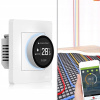 ZigBee Termostat MOES TUYA pre elektrické podlahové vykurovanie 16A Biely ZigBee Termostat MOES TUYA pre elektrické podlahové vykurovanie 16A Biely