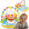 Vzdelávacia Podložka pre bábätká s hrajúcim pianínkom a hrkálkami +3 mesiace Vzdelávacia Podložka pre bábätká s hrajúcim pianínkom a hrkálkami +3 mesiace