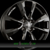 OXXO OBERON 4 (OX7) 5,5x14 4x108 ET37.50 black - black OXXO OBERON 4 (OX7) 5,5x14 4x108 ET37.50 black - black