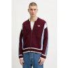 Kardigán adidas Originals Wicons KR7633 burgundské XXL Kardigán adidas Originals Wicons KR7633 burgundské XXL