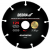 DEDRA Kotúč na pílenie dreva, plastov, 125x22,2mm - HR1002 DEDRA Kotúč na pílenie dreva, plastov, 125x22,2mm - HR1002