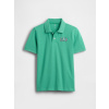 GAP Detské polo tričko s logom Zelená M Zelená Zelená GAP Detské polo tričko s logom Zelená M Zelená Zelená